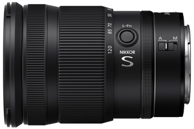 Nikkor Z 24-120mm f/4 S Lens Specifications | Sans Mirror | Thom Hogan